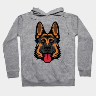 Long haired German shepherd puppy Hoodie